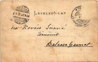 1904 Stubnyafürdő, Túróchévíz, Stubnianske Teplice, Turcianske Teplice; Leszenszky villa. Stransky J...