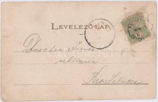 Stubnyafürdő, Túróchévíz, Stubnianske Teplice, Turcianske Teplice; villa, fürdő. Braun Ármin kiadása...