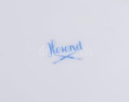 Herendi bécsi rózsa mintás sültes tál. Kézzel festett, jelzett, hibátlan 41x33 cm