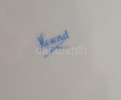 Herendi bécsi rózsa mintás sültes tál. Kézzel festett, jelzett, hibátlan 38x30 cm