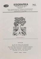 Kisgrafika folyóirat 1992-1994, komplett évfolyamok. A tételhez tartozik az 1994. évi különszám. Kiadói papírborítóban, többségében jó állapotban.