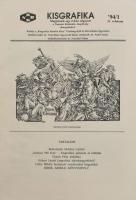Kisgrafika folyóirat 1992-1994, komplett évfolyamok. A tételhez tartozik az 1994. évi különszám. Kia...