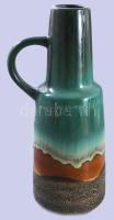 Retro német füles váza, jelzett, hibátlan, m: 28 cm