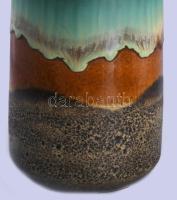 Retro német füles váza, jelzett, hibátlan, m: 28 cm