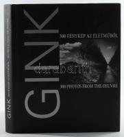 Gink Károly (1922-2002): 300 fénykép az életműből. Szerk.: Gera Mihály. [Bp.], 2004., Folpress, 329+1 p. Gink Károly fotóművész fekete-fehér fotóival gazdagon illusztrált. Magyar és angol nyelven. Kiadói egészvászon-kötés, kiadói papír védőborítóban.