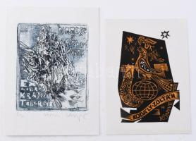 Klf. alkotók magyar és külföldi alkotók (Józsa János, Fery Antal, König Róbert, Sárkány Győző, Vén Z...