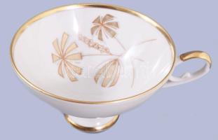 Alka vintage egyszemélyes reggeliző készlet, csésze alátéttel és desszertes tányér. Jelzett, hibátla...