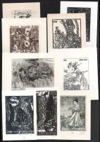 Klf. magyar és külföldi alkotók (Kass János, Vén Zoltán, Petry Béla, Kazinczy Gábor, König Róbert st...