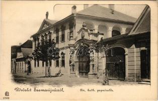 Szamosújvár, Gherla; Görögkatolikus papnövelde / Greek Catholic seminary (apró szakadás / tiny tear)