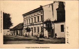1904 Szamosújvár, Gherla; Polgári leányiskola. Todorán Endre kiadása / girls' school