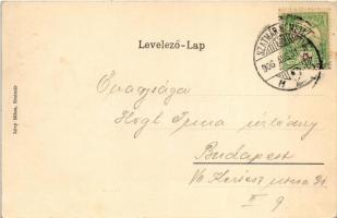 1906 Szatmárnémeti, Szatmár, Satu Mare; színház, Termény és Hitelbank rt. Lövy Miksa kiadása / theat...