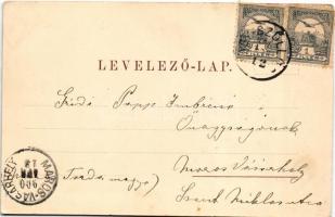 1900 Szatmárnémeti, Satu Mare; Római katolikus templom. Löwy Miksa kiadása / church (EK)