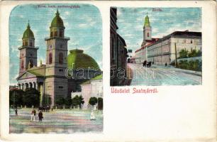 Szatmárnémeti, Satu Mare; Római katolikus székesegyház, zárda / cathedral, nunnery (EK)