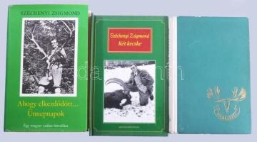Széchenyi Zsigmond művei 7 kötete: 
Ahogy elkezdődött... Ünnepnapok (1978), Ünnepnapok (1963), Csui...