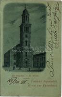 1899 Sopron, Evangélikus templom. L. F. Kummert No. 50. (EB)