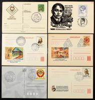 70 db levelezőlap alkalmi bélyegzésekkel