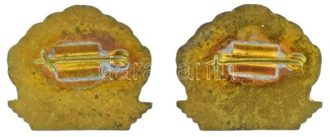 1970-1980. "750 ezer km balesetmentesen" műgyantás fém jelvény (20x17mm) T:AU,XF