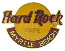 Amerikai Egyesült Államok 2000-2010 k. "Hard Rock Cafe - Myrtle Beach" műgyantás fém jelvény (38x29mm) T:AU USA cca 2000-2010. "Hard Rock Cafe - Myrtle Beach" synthetic resin metal badge (38x29mm) C:AU