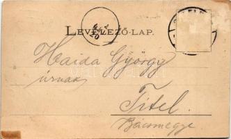 Szeged, Közúti híd. Kiadja Traub B. és Társa (Rb)