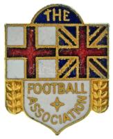 Nagy-Britannia / Anglia DN "The Football Association" zománcozott bronz jelvény T:XF tű hiányzik United Kingdom / England ND "The Football Association" enameled bronze badge C:XF pin missing