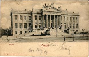 1900 Szeged, Múzeum. Römmler &amp; Jonas (EK)
