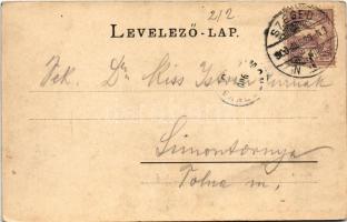 1900 Szeged, Múzeum. Römmler &amp; Jonas (EK)