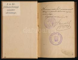 A bortörvény (1893: XXIII. t.-cz.) ismertetése, melyben el van mondva, hogy - a törvény szerint - a ...