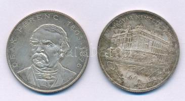 1992. 200Ft Ag "MNB" + 1994. 200Ft Ag "Deák" T:AU,XF patina
Adamo F13, F13.1