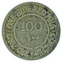 Palesztina 1931. 100m Ag ritkább évjárat T:XF patina Palestine 1931. 100 Mils Ag rarer year C:XF patina Krause KM#7