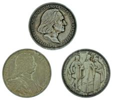 1935. 2P Ag "Pázmány" + 2P Ag "Rákóczi" + 1936. 2P Ag "Liszt Ferenc" -...