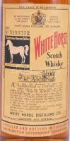 White Horse Fine Old Scotch Whisky. 43%, 75cl, bontatlan. sorszámozott