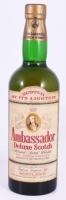 Ambassador deluxe scotch whisky. 75cl, bontatlan.