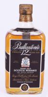 Ballantines 12 years scotch whisky. 75cl, bontatlan.