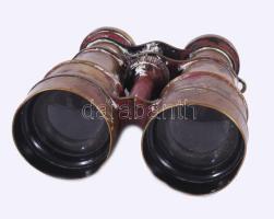 Busch Mod VII réz távcső, 12x11 cm