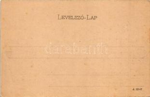 Siófok, Fürdőház és sétány a fürdőtelepen. Schwarcz Bernát kiadása