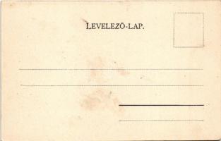 Siófok, kikötő, gőzhajó, Mérei Ignác kiadása (EK)