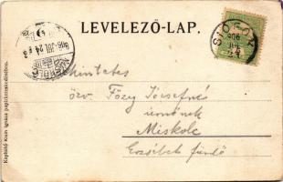 1906 Siófok, fenyves. Kapható Klein Ignácnál (EK)