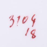 Szecessziós kiöntő, kis kopással, m: 14 cm