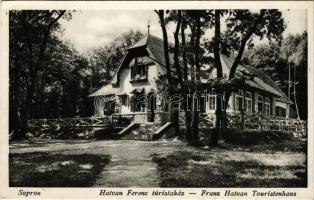 Sopron, Hatvan Ferenc turistaház. Lobenwein Harald kiadása (EK)