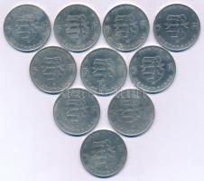 1947. 5Ft Ag "Kossuth" (10x) T:XF-VF kis patina Adamo F8.1