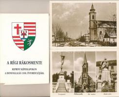 Budapest XVII. Rákosmente reprint képeslapokon a Honfoglalás 1100. évfordulójára - 9 db MODERN képeslap saját tokban