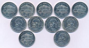 1992-1994. 200 Ft Ag (11db) "Deák" (5x) + "MNB" (6x) T:AU