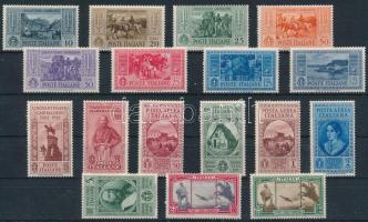 Olaszország 1932 Garibaldi sor Mi 391-407 (**Mi EUR 240,-) (Mi 391-400, 404-405 falcos / hinged)