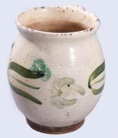 Szilke. Alföld, 20. sz. eleje, mázhibákkal, m: 17 cm