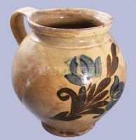 Fazék. Alföld, 20. sz. eleje, sérüléssel, m: 23 cm