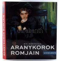 Molnos Péter: Aranykorok romjain.Bp., 2015. Kieselbach Galéria. 367p. Kiadói kartonált papírkötésben, papír védőborítóval.  Molnos Péter új kötete azt az aranykort idézi meg, amikor a legjelentősebb magyar műgyűjtőknek még természetes volt, hogy Párizs, Berlin és London világhírű műkereskedéseiben Cézanne, Van Gogh, Gauguin vagy éppen Rembrandt és el Greco műveiből vásároljanak fényűző budapesti palotáik díszítésére. A szórakoztató stílusban, de precíz tudományossággal megírt tanulmányokban megelevenedik gróf Andrássy Gyula, Nemes Marcell és báró Kohner Adolf izgalmas élete és lenyűgöző gyűjteménye, megismerjük az első magyart, akinek Van Gogh-festménye volt, megtudhatjuk, mi kapcsolta össze Aba-Novák Vilmost, Horthy Miklóst és a legendás angol Rothschild család magyar származású tagját, vagy épp a Márianosztrán raboskodó gróf Batthyány Gyulát és a cellája előtt álló fiatal börtönőrt. Vagyonos műgyűjtők, híres festők, neves műkereskedők és rejtőzködő képhamisítók világába invitál ez a könyv,