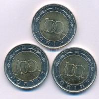 2022. 100Ft "Pénzmúzeum" + 2023. 100Ft "175 éves a Magyar Honvédség" + 2024. 100...