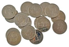 2005-2021. 50Ft (16db, 10xklf) forgalmi emlékpénz, közte "1956-os forradalom" (2x) T:AU,XF patina