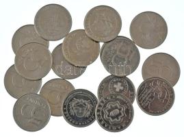 2005-2021. 50Ft (17db, 10xklf) forgalmi emlékpénz, közte "1956-os forradalom" (2x) T:AU,XF patina