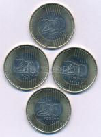 2023. 200Ft "Petőfi" + 2024. 200Ft "Batthyány" (3x) T:UNC,AU